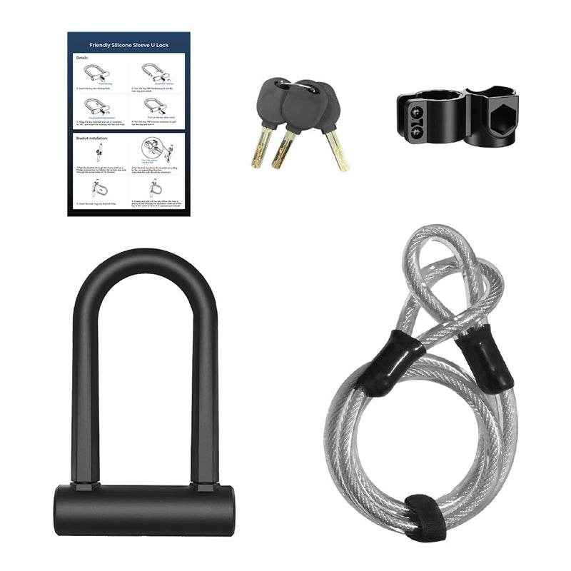 CS003 Silicone Sleeve U Lock