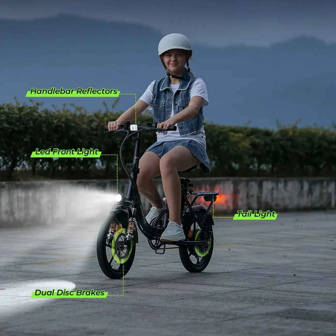 Finbike U4 Commuter Electric Bike 36V 10.4Ah Battery 88km Range