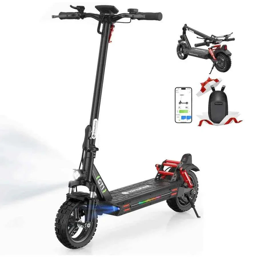 isinwheel GT1 Electric Scooter 800W Motor 48V 10Ah 45km Range
