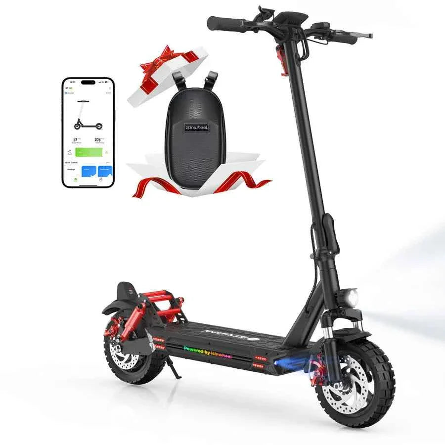 isinwheel GT1 Electric Scooter 800W Motor 48V 10Ah 45km Range