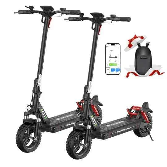 isinwheel GT1 Electric Scooter 800W Motor 48V 10Ah 45km Range