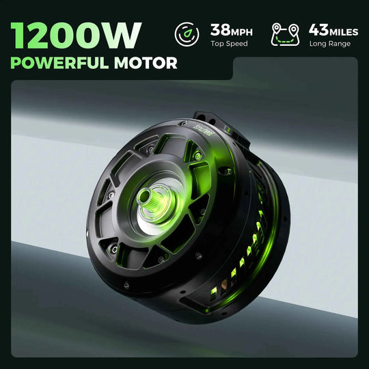 isinwheel H7PRO Electric Scooter with Seat & Basket
