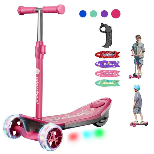 isinwheel Minispider Kids Electric Scooter 2-in-1 Skateboard
