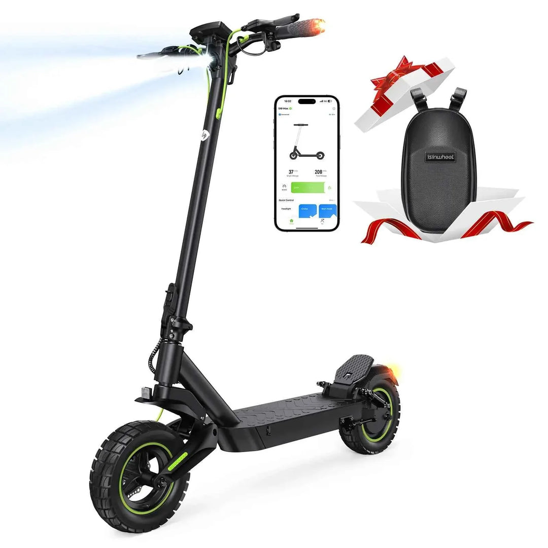 isinwheel S10MAX Electric Scooter 1000W Motor 48V 15Ah Battery