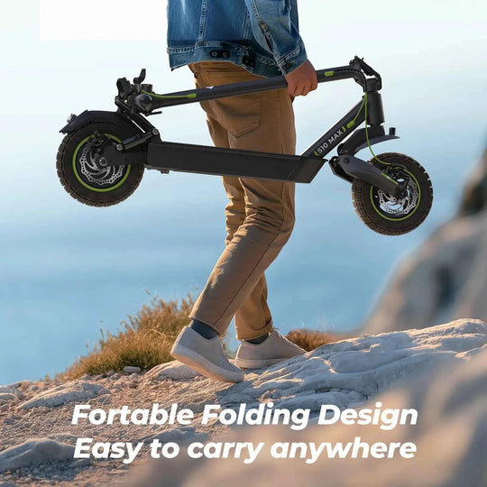 isinwheel S10MAX Electric Scooter 1000W Motor 48V 15Ah Battery