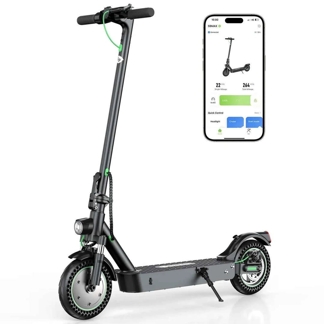 S9 Max isinwheel S9MAX Electric Scooter - 36V 10Ah Battery, 500W Motor ...