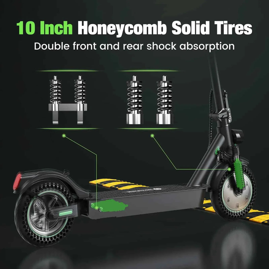 isinwheel S9MAX Electric Scooter 36V 10Ah Battery 500W Motor