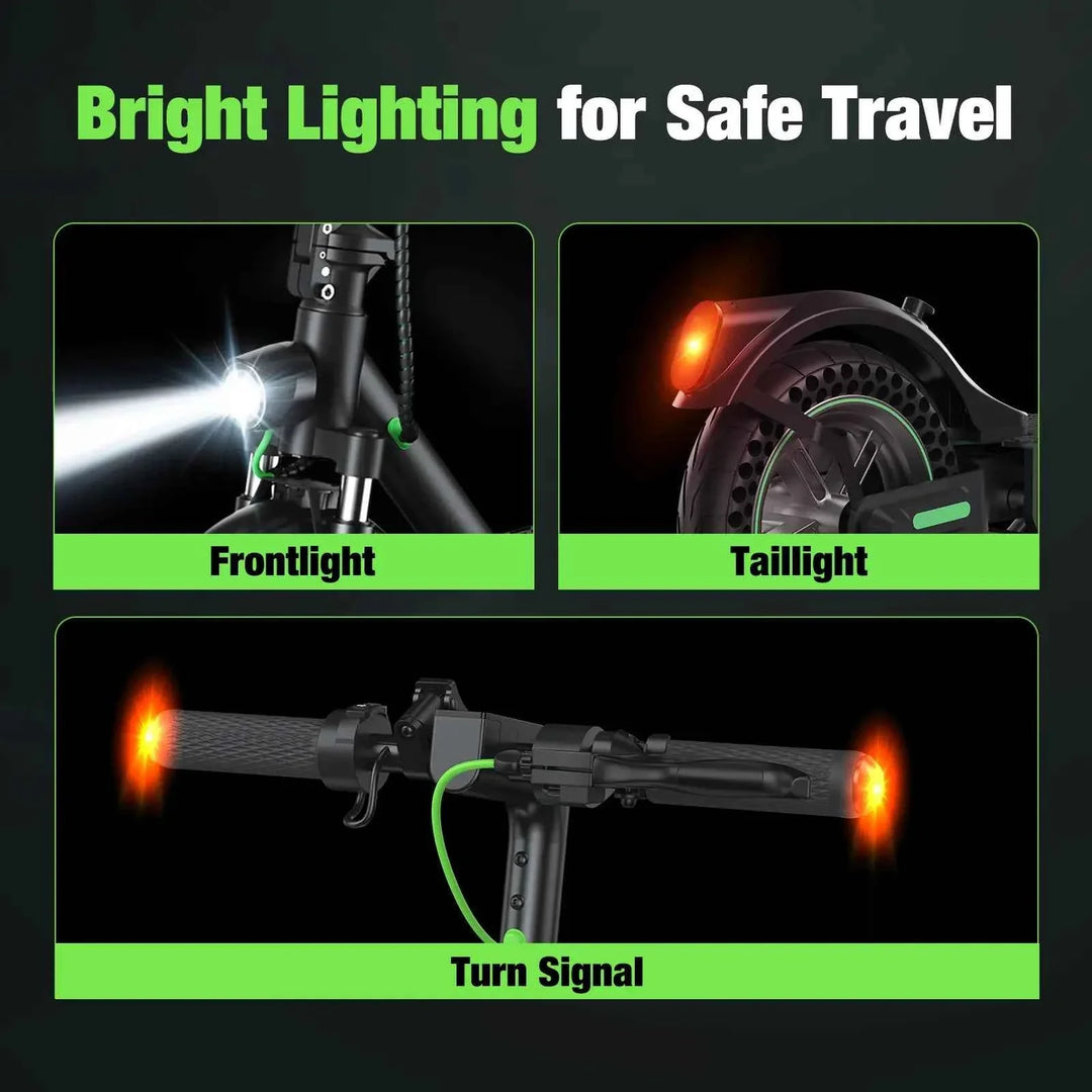 isinwheel S9MAX Electric Scooter 36V 10Ah Battery 500W Motor