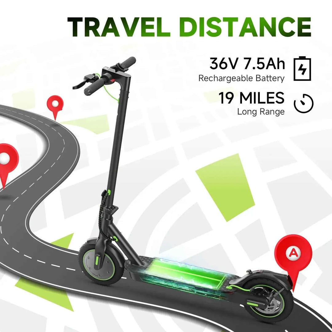 isinwheel S9PRO Commuter Electric Scooter 350W Motor 30km Range