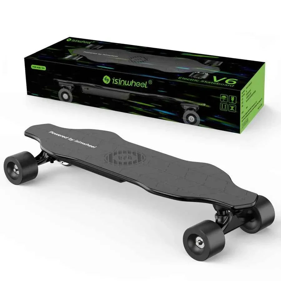 isinwheel V6 Electric Skateboard 300W Motor with Remote Control