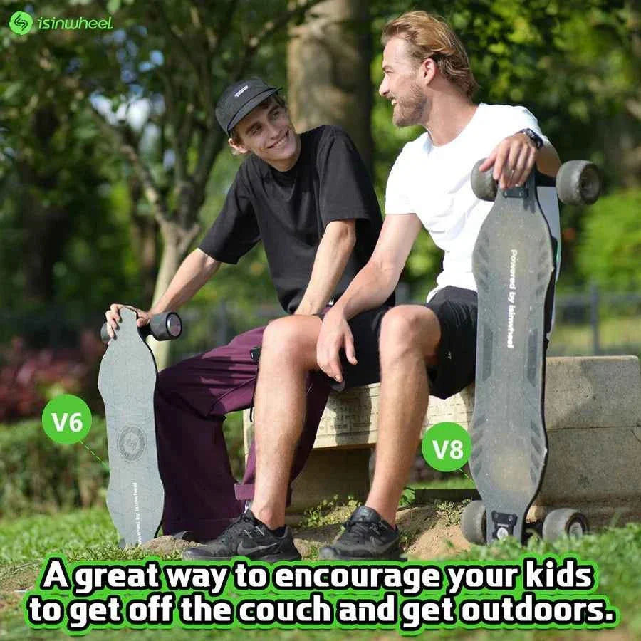 isinwheel V6 Electric Skateboard 300W Motor with Remote Control
